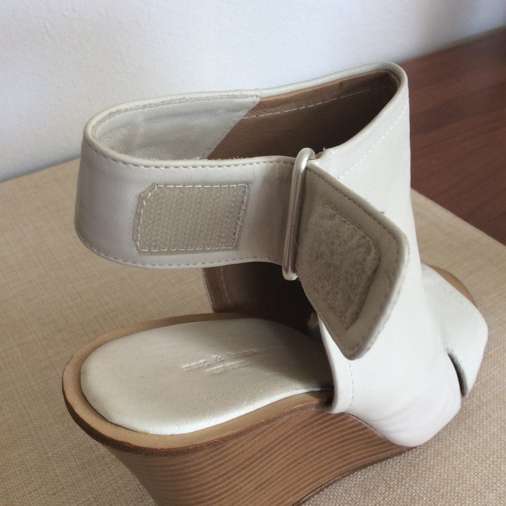 Rag & Bone Wembley Peep-Toe Wedge Bootie Sz-10/40 - Picture 6 of 8